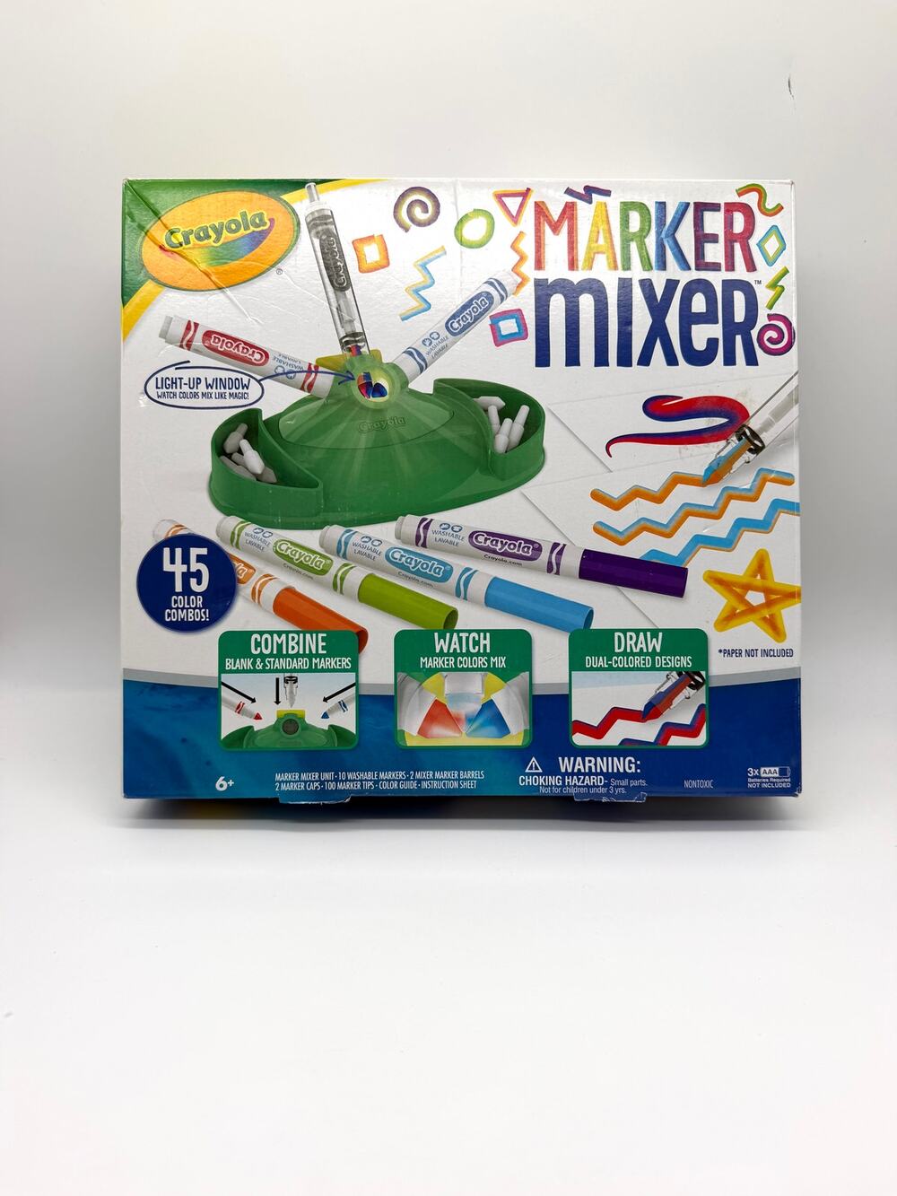 Crayola Marker Mixer 45 Color Combos Kids Art Craft Kit Complete Open Box